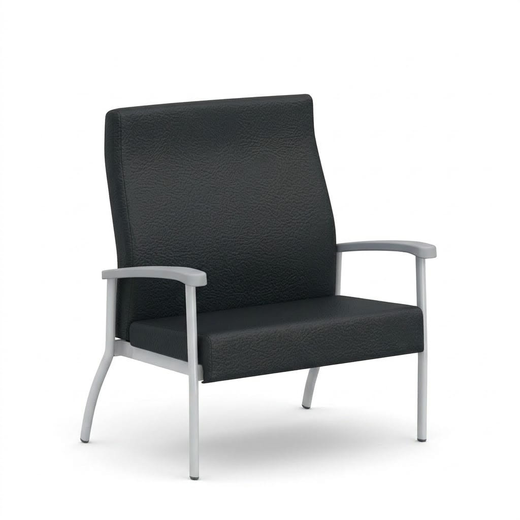 Armchair left link black