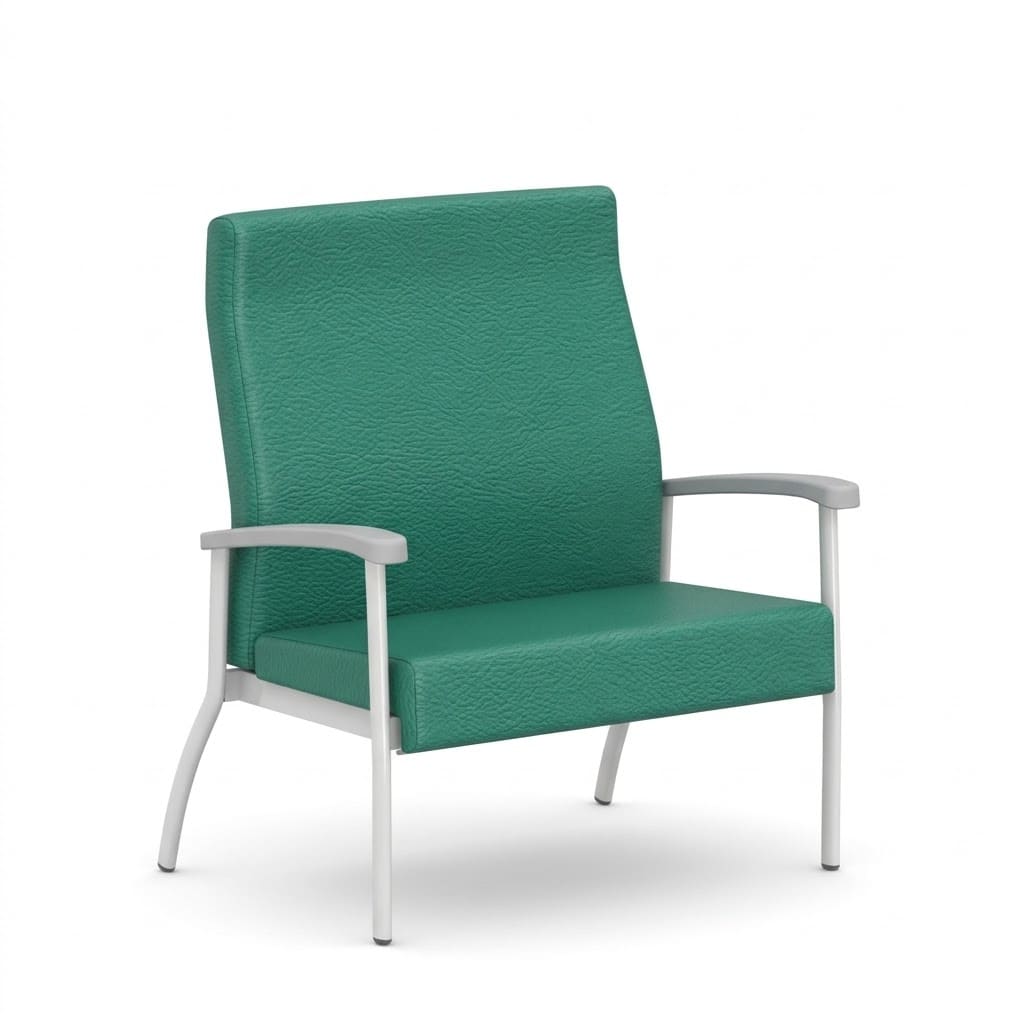 Armchair left link green