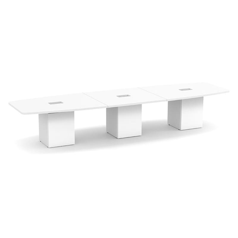 Boat shape white 3