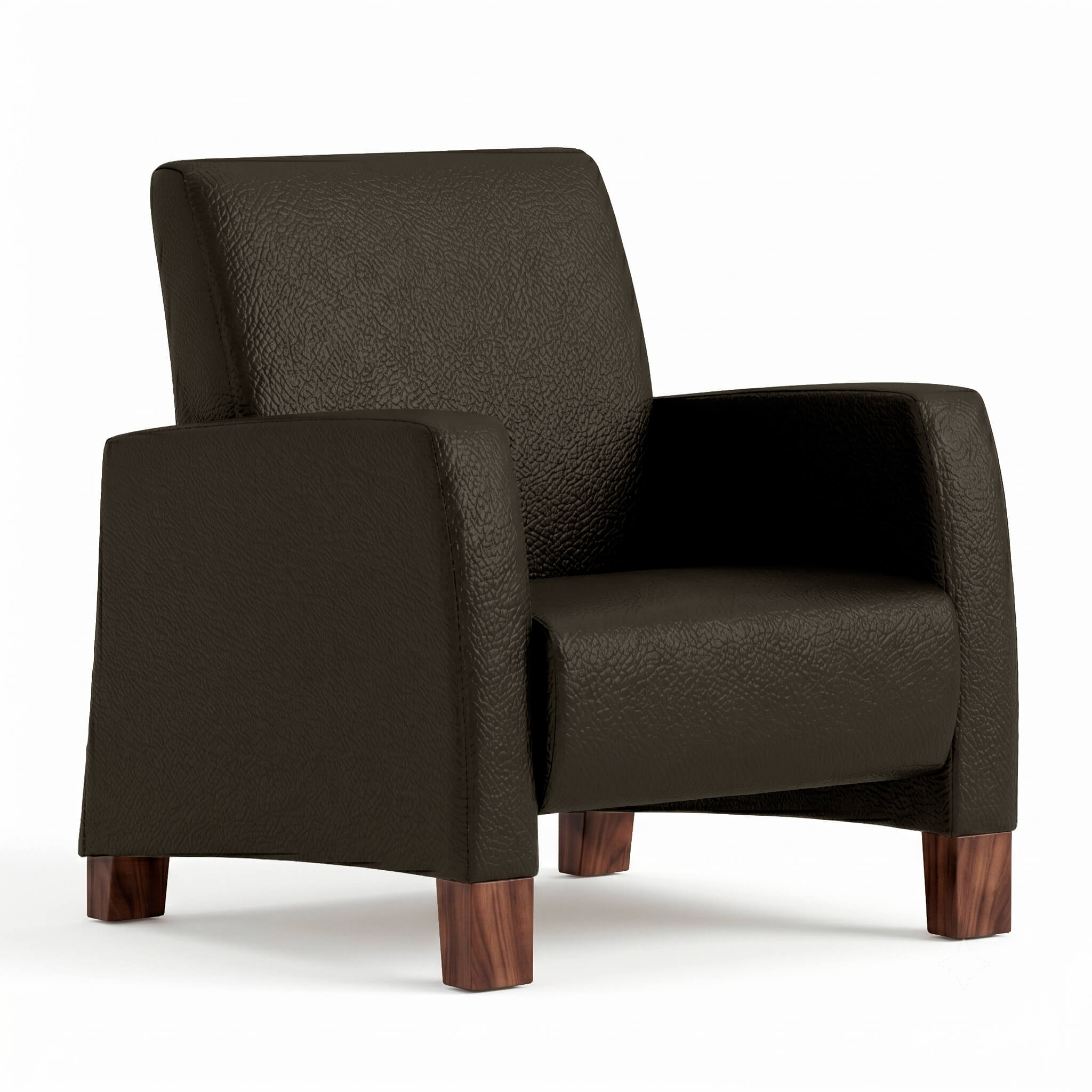Curaform upholstered arms espresso