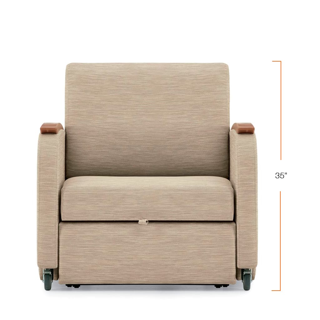 Sleeper chair measures 2