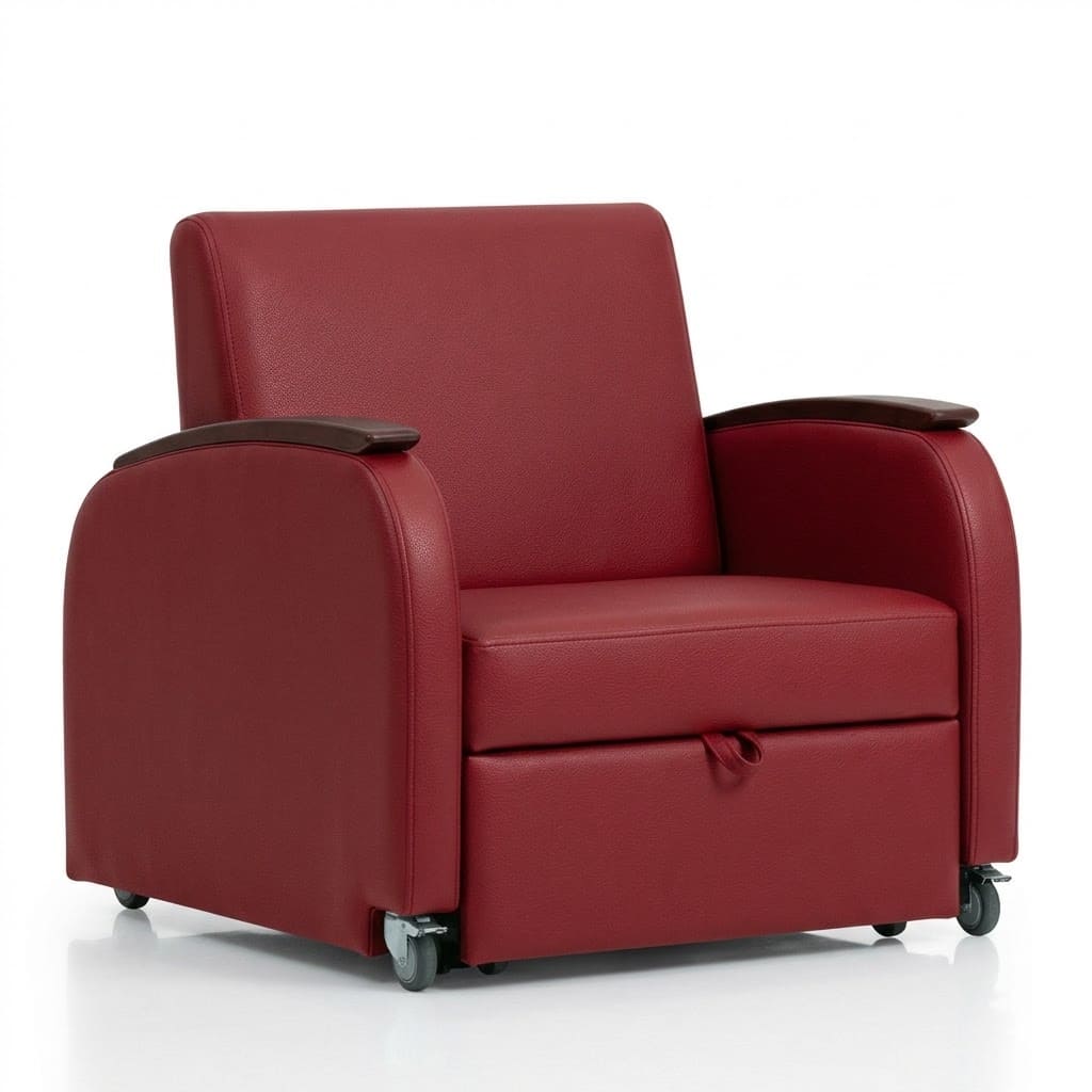 Sleeper chair red barn 3