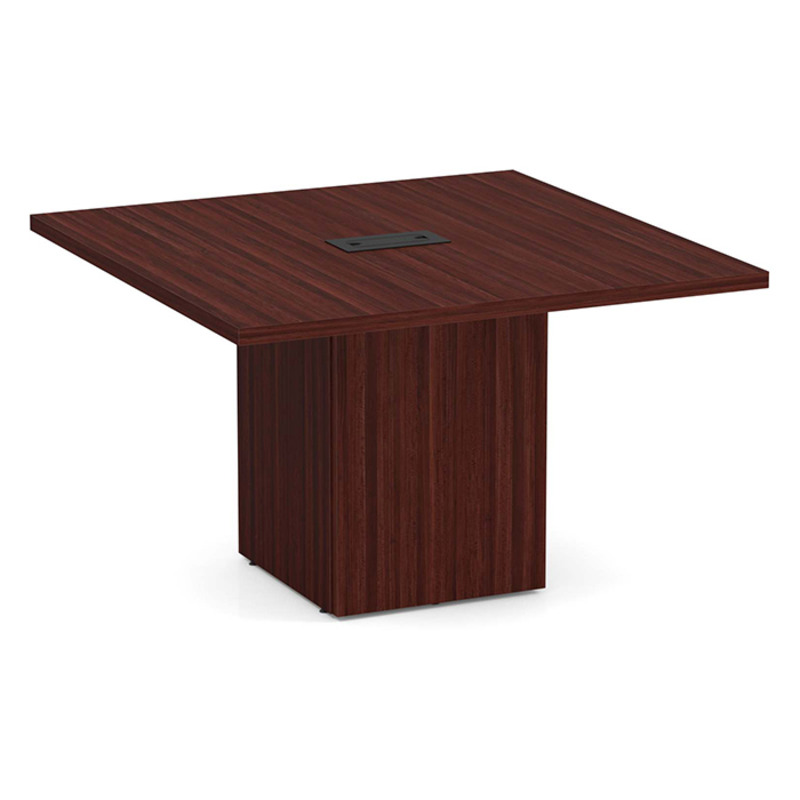 Square Table Mahogany 1