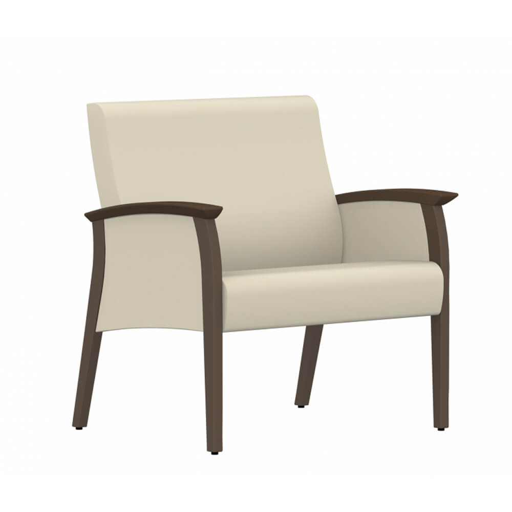 Bariatric guest chair CUB GC3638WCA RL11 MB SK OLG 1