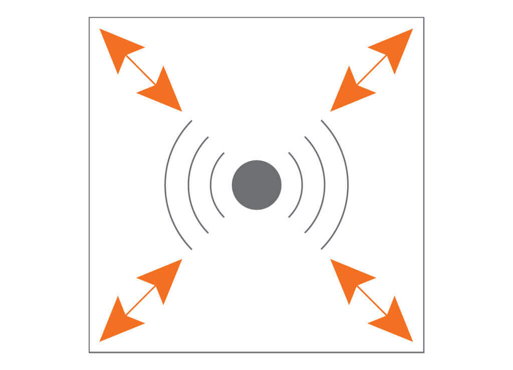 Hush acoustic tile 30x30 large 2