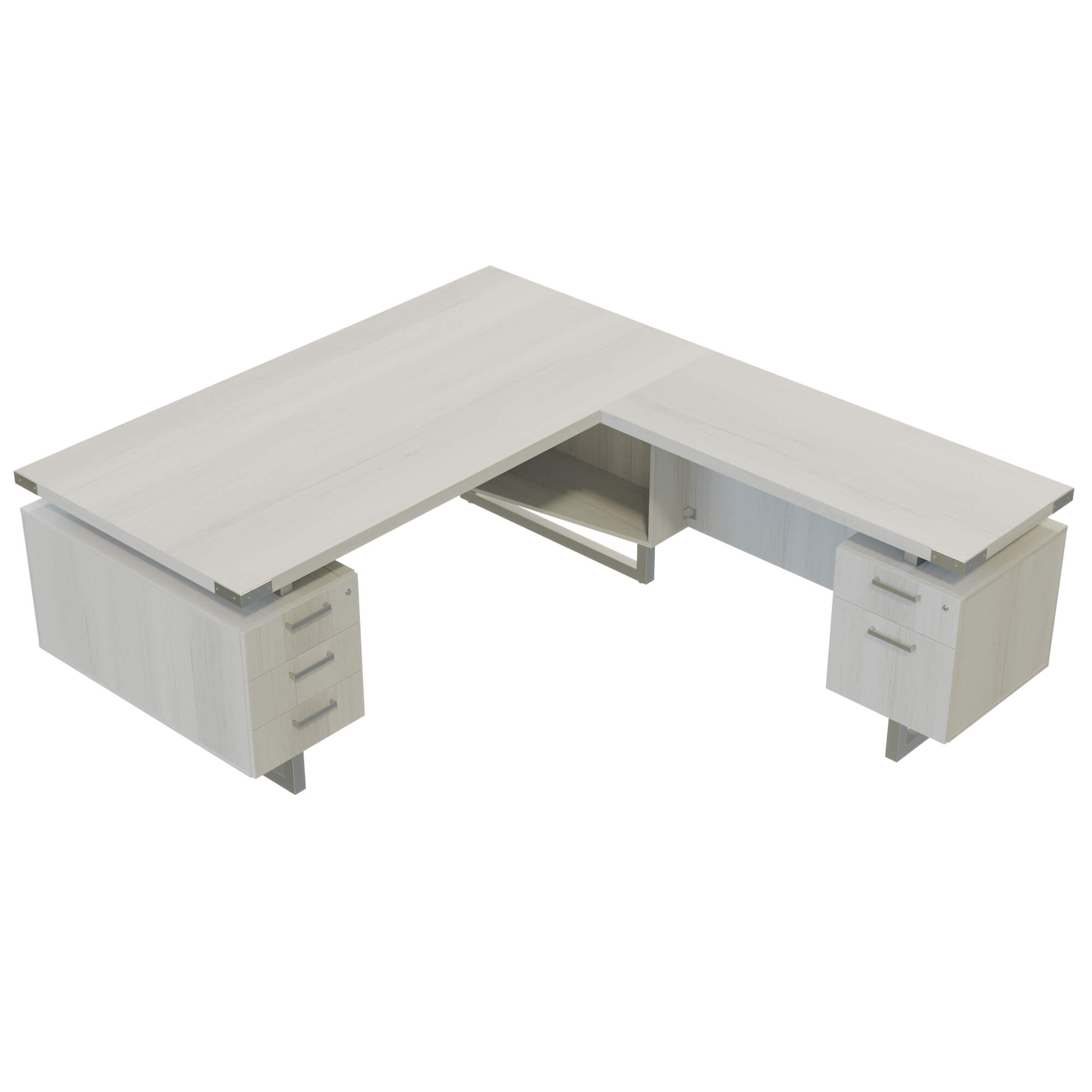 HO4 large l shaped desk CUB MRLSBF7236WAH FAS