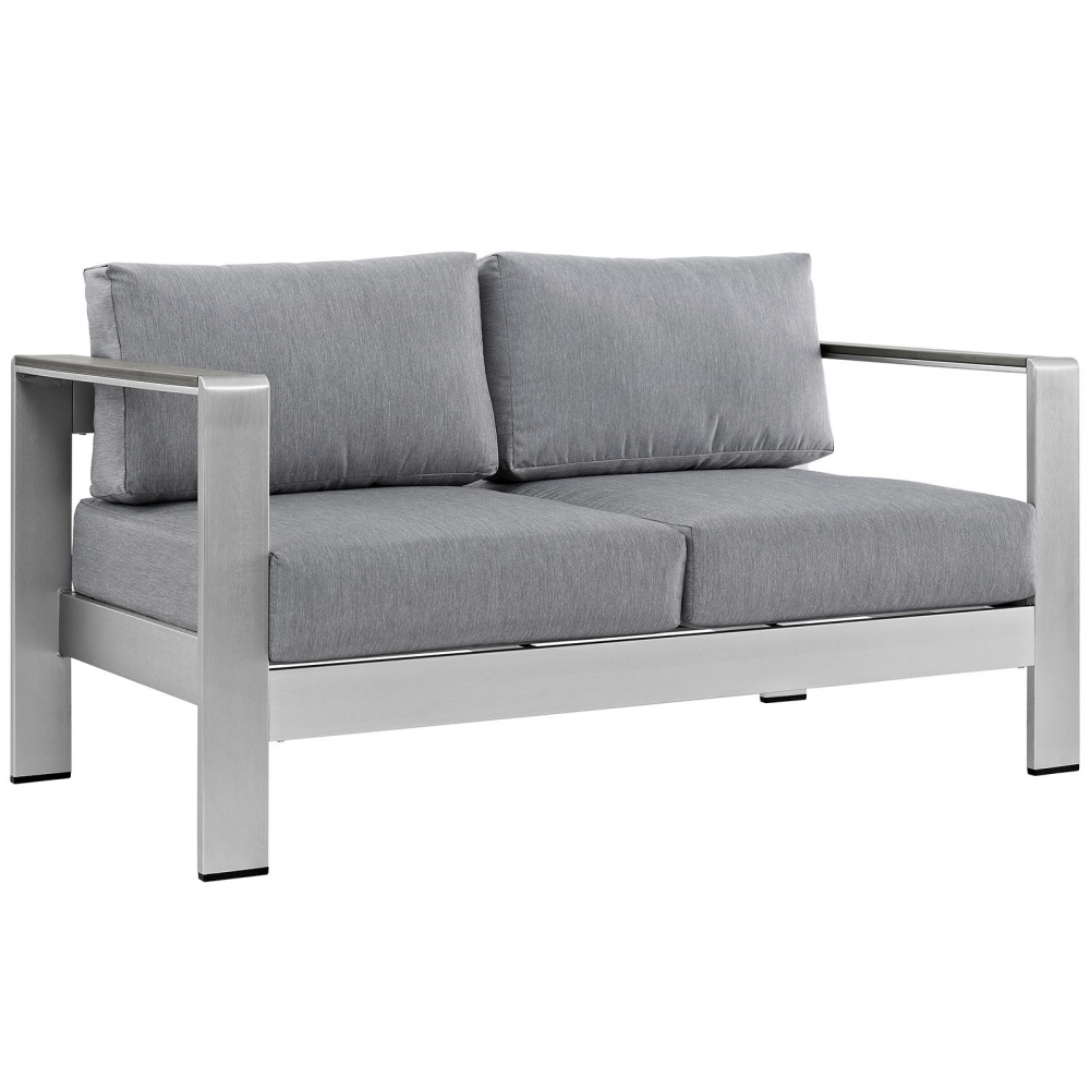 Outdoor lounge furniture CUB EEI 2267 SLV GRY MOD