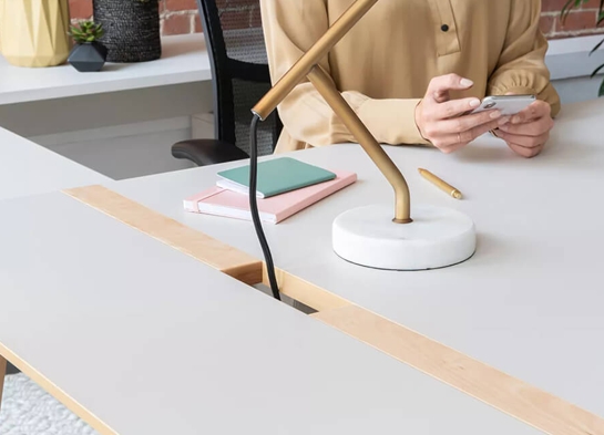 Private office furniture close up 5