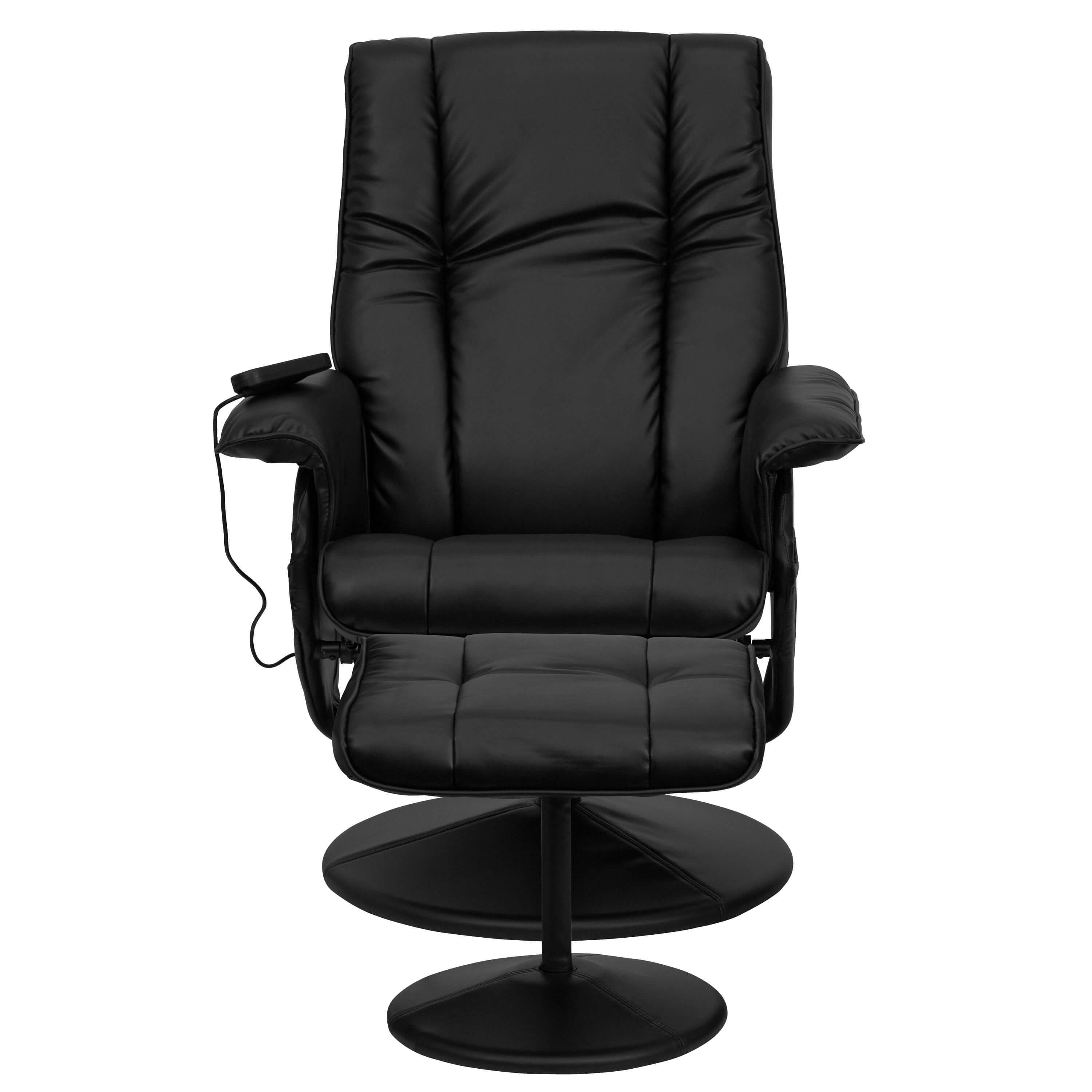 Recliner massage chair front view