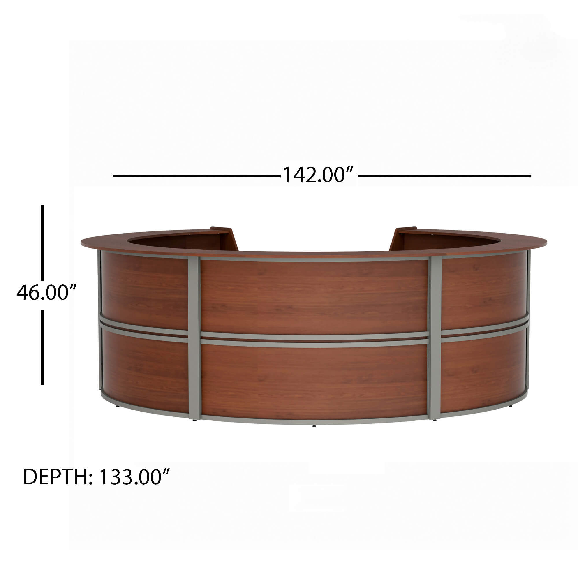 Li1 round reception desk dimensions 1 2 3 4