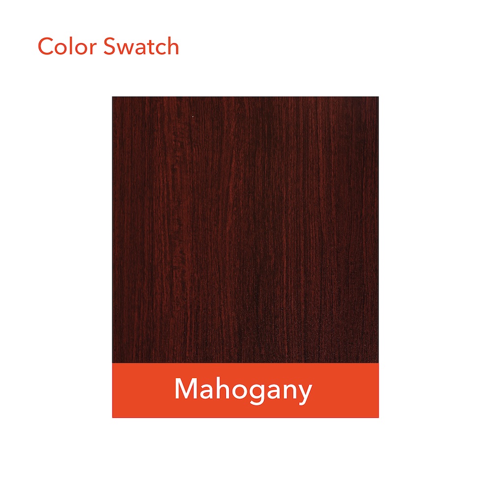 U shaped desk u shaped desk with hutch modern u shaped office desk color swatch mahogany 1