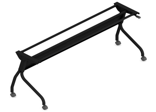Training table base 71W tungsten black Training table base 71W tungsten black
