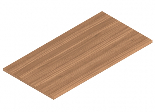Training table laminate top 48x24 autumn walnut Training table laminate top 48x24 autumn walnut