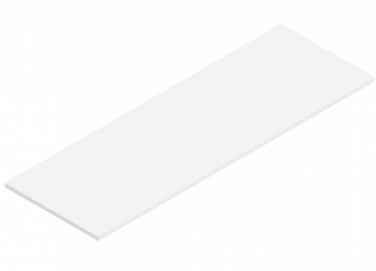 Training table laminated top 71x24 white Training table laminated top 71x24 white