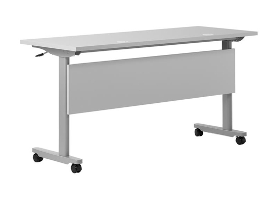 Training table with t leg 5x2 gray 4 Training table with t leg 5x2 gray 4