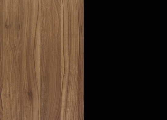 Training table with t leg 5x2 walnut black 16 Training table with t leg 5x2 walnut black 16