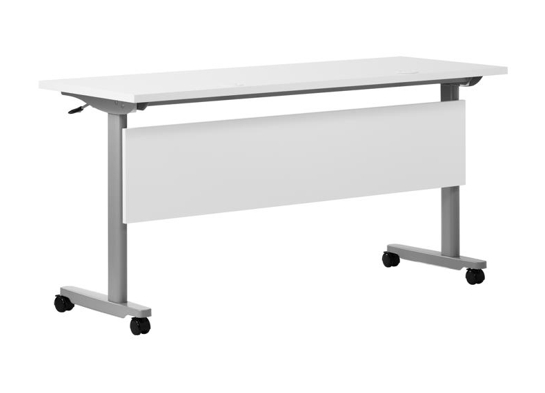 Training table with t leg 5x2 white grey 4 Training table with t leg 5x2 white grey 4