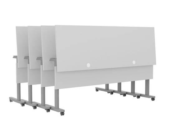 Training table with t leg 6x2 gray gray 11