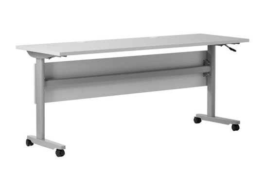 Training table with t leg 6x2 gray gray 4