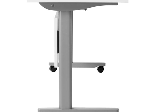 Training table with t leg 6x2 white gray 14 Training table with t leg 6x2 white gray 14