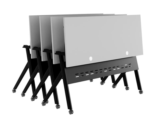 Training table with x leg 5x2 black 13 Training table with x leg 5x2 black 13