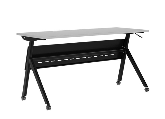 Training table with x leg 5x2 black 4 Training table with x leg 5x2 black 4