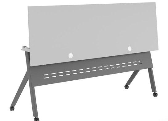 Training table with x leg 6x2 gray gray 7 Training table with x leg 6x2 gray gray 7
